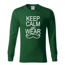 Keep calm and wear mustache Keep calm and wear mustache