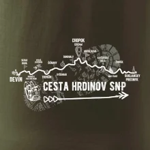 Profil Cesta hrdinov SNP - Obracene Devin - Dukliansky priesmyk