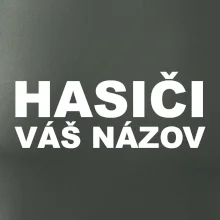 Hasiči nápis (názov zboru - vlastný nápis)