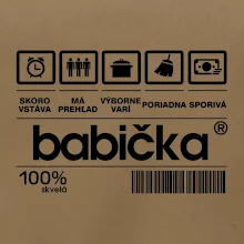 Čiarový kód - babička