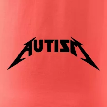 Autism rock nápis