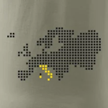 Mapa Európy - Taliansko Mapa Európy - Taliansko