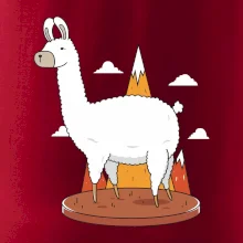 Alpaka kreslená Alpaka kreslená