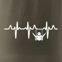 EKG cvičenie na kruhoch