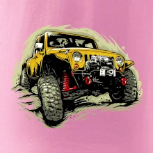 Žltý offroad s navijakom