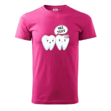 Zubárske tričko - Vás text Zubárske tričko - Vás text