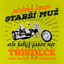 Možná jsem starší muž - tříkolka