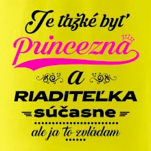 Je ťažké byť princezná riaditeľka Je ťažké byť princezná riaditeľka