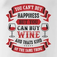 You can't buy happiness but you can buy wine