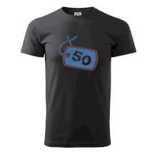 50 na krku štítok