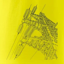 Nákres stožiara vysokého napätia