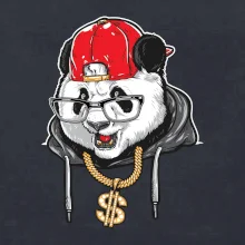 Hip hop panda