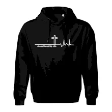 Jesus Saved My Life kríž ekg Jesus Saved My Life kríž ekg