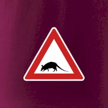 Dopravná značka - krysa