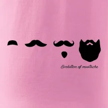 Evolution mustache