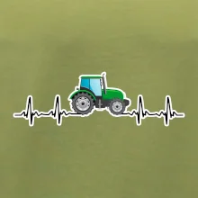 Traktor farebný ekg