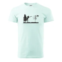 Disc golf - žena čierny obrázok Disc golf - žena čierny obrázok