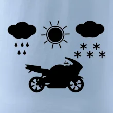 Motorkář za každého počasí - silnice