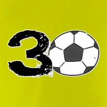 Futbal okrúhle narodeniny 30
