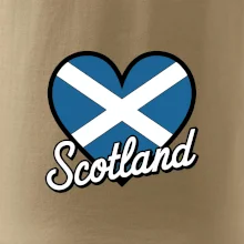 Scotland Srdce s vlajkou