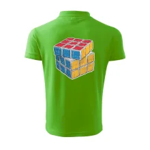 Rubikova kocka kreslená