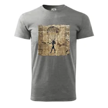 Egyptské hieroglyfy parašutista