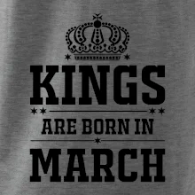 Kings are born in March
