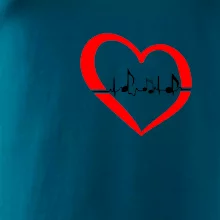 Moje srdce bije pre hudbu - srdce malé