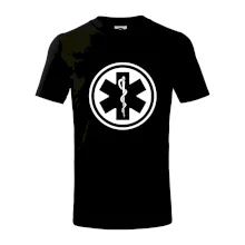 Rescue logo samostatné guľaté