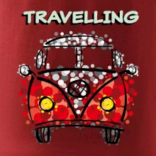 Traveling kreslené auto (lulu_art)