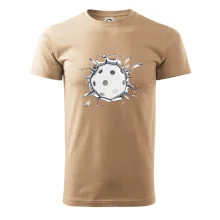 Florbal lopta v triku Florbal lopta v triku