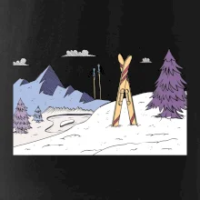 Panoráma lyžovania Panoráma lyžovania