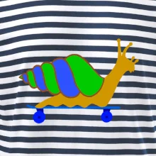 Šnek na skateboardu (Moňas)