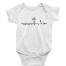 Jesus Saved My Life kríž ekg Jesus Saved My Life kríž ekg