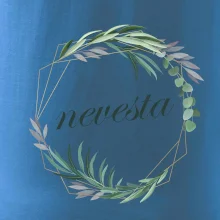 Nevesta kvetinový kruh zelený