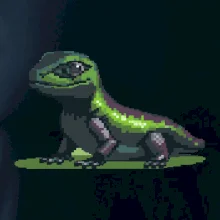 Leguán pixel Leguán pixel