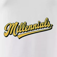 Generace Y - Millennials žlutý nápis