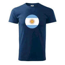 Argentína vlajka guľatá