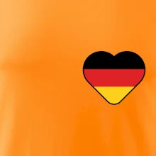 Germany love prso - Nemecká vlajka