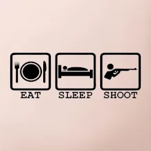 Eat sleep shot