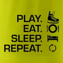Play Eat Sleep Repeat hokej Play Eat Sleep Repeat hokej