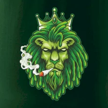 Zhulený lev zelený