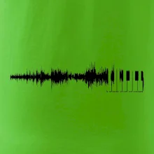 Piano ekg - priebeh skladby