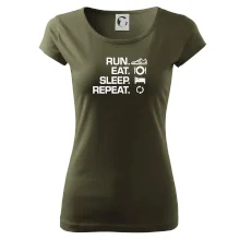 Run eat sleep repeat Run eat sleep repeat