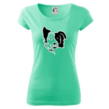 Border kólia obrys hlavy