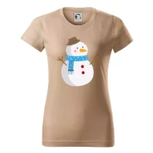 Snehuliak so šálom