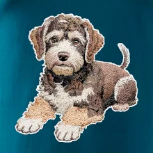 Lagotto romagnolo vyšívaný veľký
