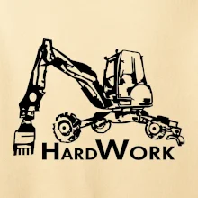Hard Work kráčajúce rýpadlo