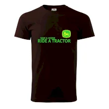 Save horse, ride tractor