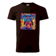 Bradáč farebný štýl 70s